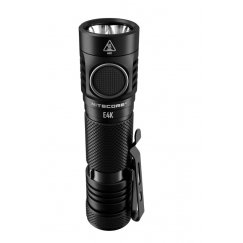 Nitecore E4K musta Käsikokoinen taskulamppu LED