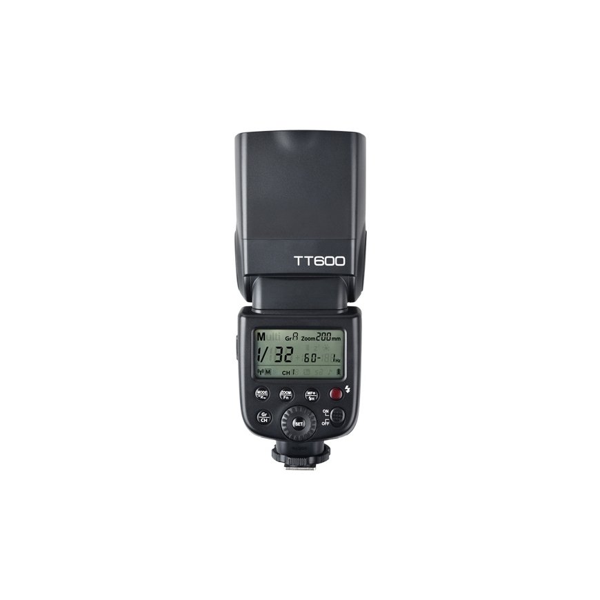 Godox TT600 kameras zibspuldze Sekotājzibspuldze Melns – 4