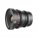Meike 25mm T2.2 MILC Kino objektyvas Juoda Meike 25mm T2.2 MILC Kino objektyvas Juoda