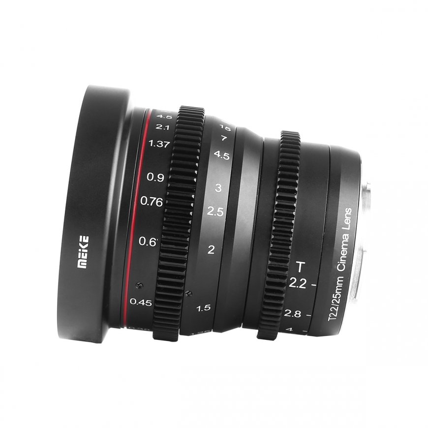 Meike 25mm T2.2 MILC Kino objektyvas Juoda – 3