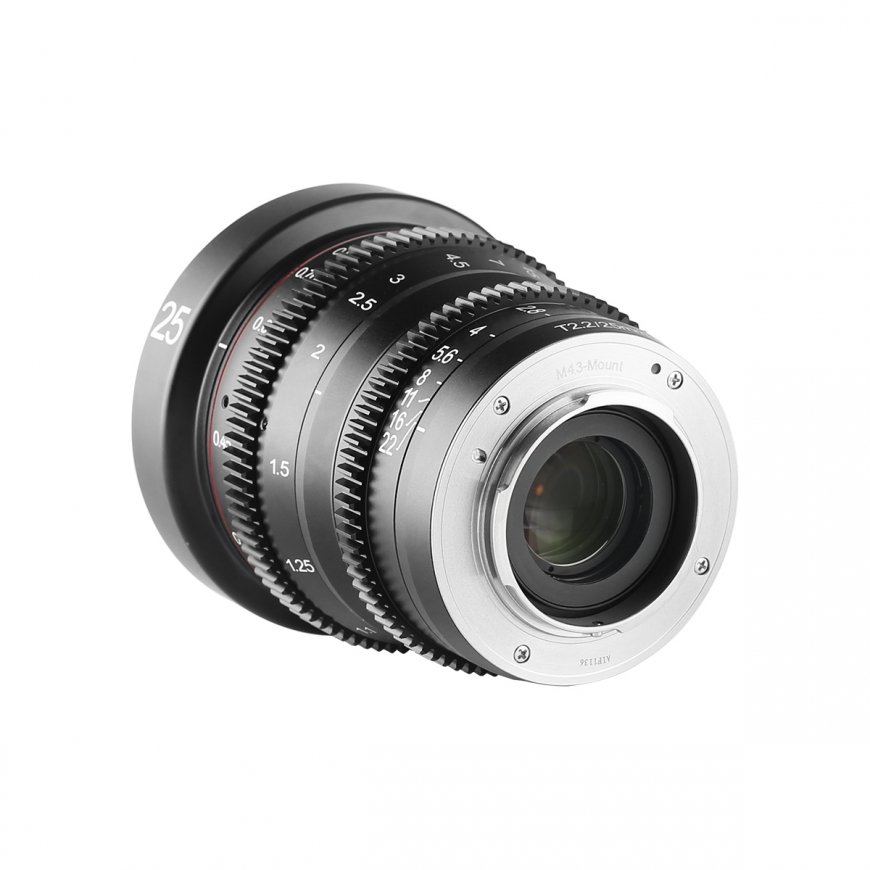 Meike 25mm T2.2 MILC Kino objektīvs Melns – 4