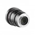Meike 25mm T2.2 MILC Elokuvaobjektiivi musta Meike 25mm T2.2 MILC Elokuvaobjektiivi musta