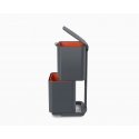 Joseph Joseph Totem Compact 40L Grey Waste & Recycling Bin Joseph Joseph Totem Compact 40L Grey Waste & Recycling Bin