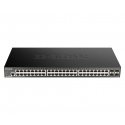 D-Link DGS-1250-52X Hallittu L3 Gigabit Ethernet (10/100/1000) musta D-Link DGS-1250-52X Hallittu L3 Gigabit Ethernet (10/100/1000) musta