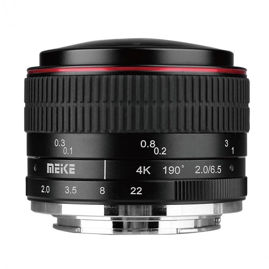 Meike 6.5mm 2.0 MILC Wide fish-eye lens Black – 3