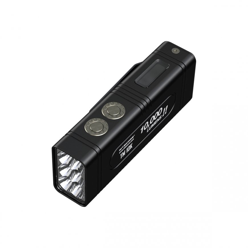 Nitecore TM10K Must Käsitaskulamp LED – 2
