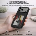 4smarts E-Ink mobile phone case 17.5 cm (6.9") Cover Black