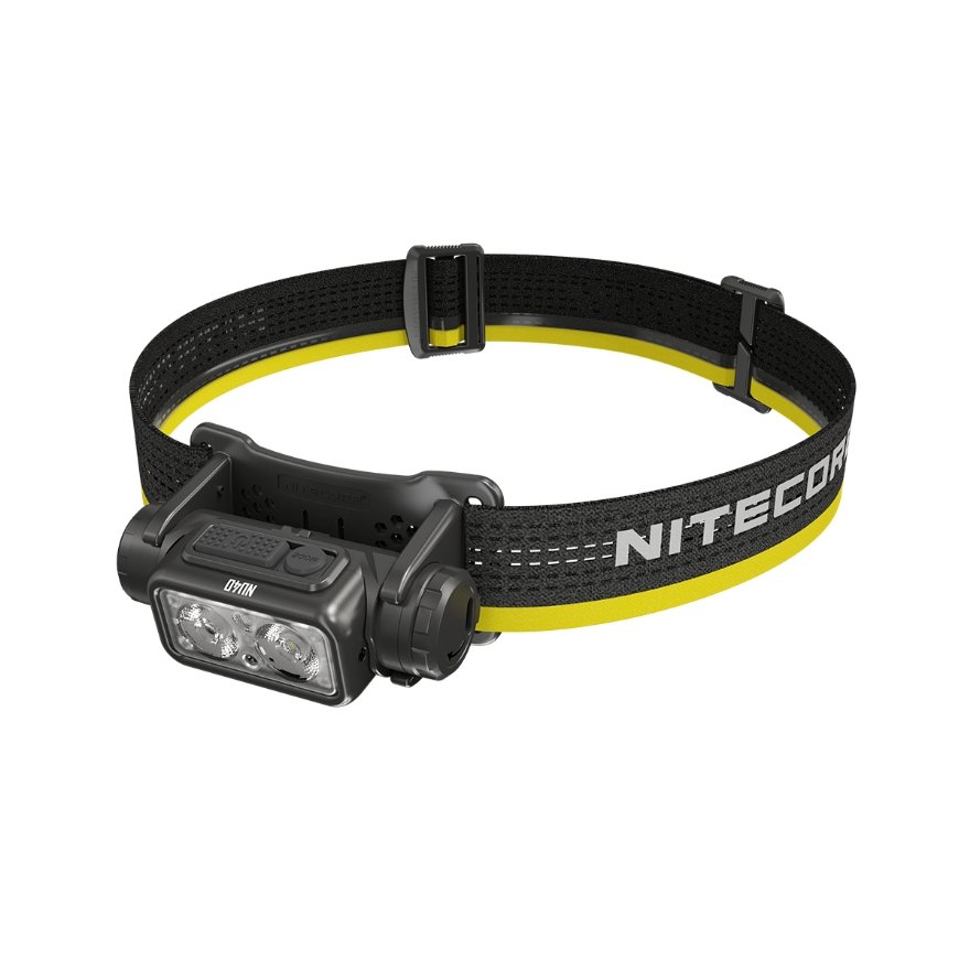 Nitecore NU40 žibintuvėlis Juoda Ant galvos tvirtinamas žibintuvėlis LED