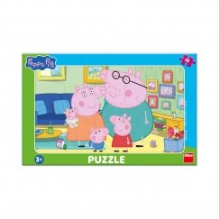 Dino pieni palapeli: Peppa Possu olohuoneessa