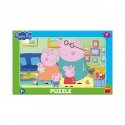 Dino mažas plokštelinis galvosūkis: Pygos Peppa svetainėje Dino mažas plokštelinis galvosūkis: Pygos Peppa svetainėje