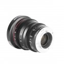 Meike 65mm T2.2 SLR Kino objektyvas Juoda Meike 65mm T2.2 SLR Kino objektyvas Juoda
