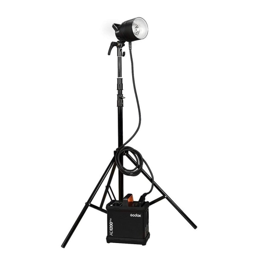 Godox 1200Ws TTL Power Pack Kit AD1200Pro stuudiovälk Must – 2
