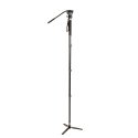 Caruba 180 Pro Video 1/4, 3/8" Aliuminis Aliuminis, Juoda Caruba 180 Pro Video 1/4, 3/8" Aliuminis Aliuminis, Juoda