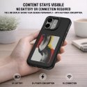 4smarts E-Ink mobile phone case 16 cm (6.3") Cover Black
