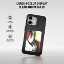 4smarts E-Ink mobile phone case 16 cm (6.3") Cover Black