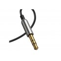 Baseus CABA01-01 garso kabelis 0,5 m 3.5mm USB A tipo Juoda