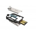 Baseus CABA01-01 аудио кабель 0,5 m 3,5 мм USB тип-A Черный