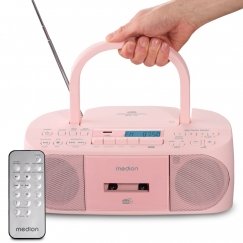 MEDION 50079336 radio Personālais Digitāls Rožu