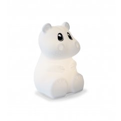 KIDYWOLF Hippo bērnu naktslampa Brīvi stāvošs Balts LED