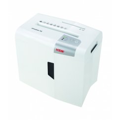 HSM X8 papīra smalcinātājs Smalcināšana daļiņās 58 dB 22 cm Sudrabs, Balts