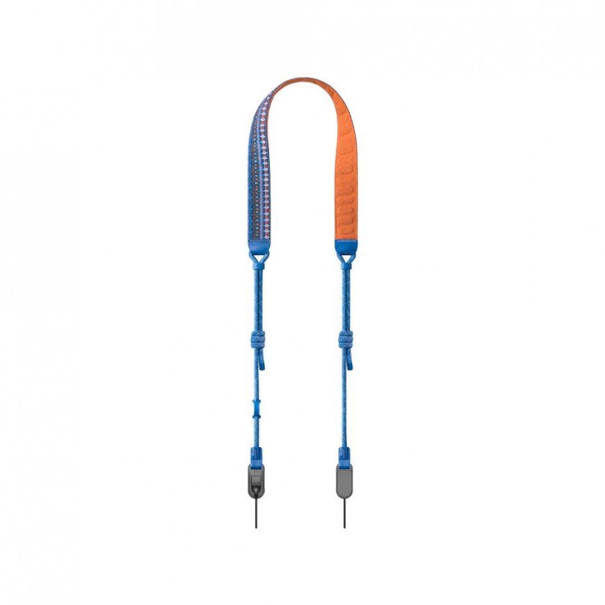 PGYTECH P-CB-281 hihna Digitaalikamera Kangas, Kestomuovinen elastomeeri, Nailon, Polyesteri Sininen
