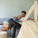 Membantu Premium baby hammock (twin) Võrkkiige raam 2 isik(ut) Hall Membantu Premium baby hammock (twin) Võrkkiige raam 2 isik(ut) Hall