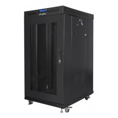 Lanberg FF01-8822-23BL rack cabinet 22U Freestanding rack Black