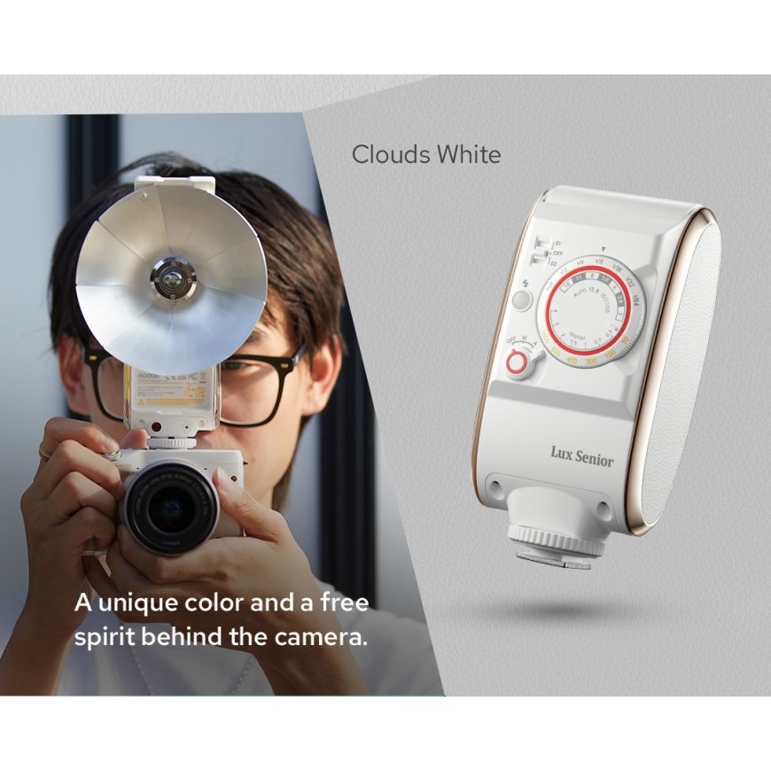 Godox Lux Senior Color Edition Compact flash White – 2