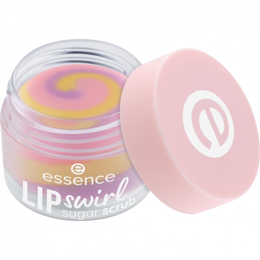 Essence LIP swirl sugar scrub lūpu
