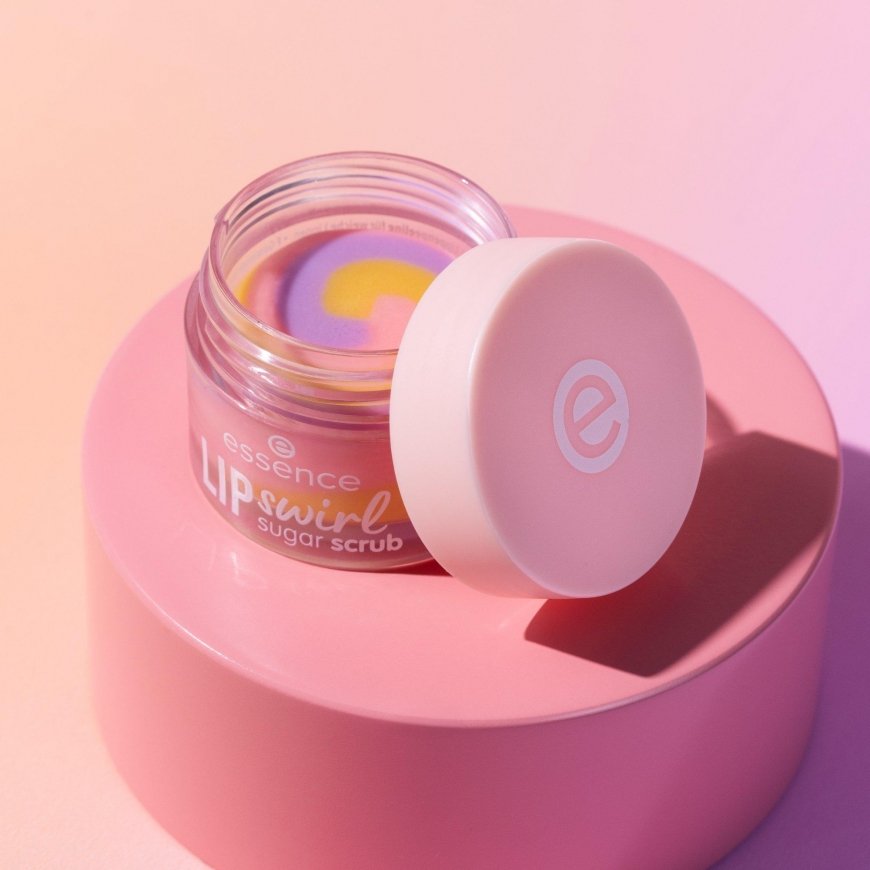 Essence LIP swirl sugar scrub lūpu balzams Lūpu skrubis Sievietes 8 g – 3