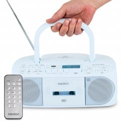 MEDION 50079332 radio Henkilökohtainen Digitaalinen Sininen
