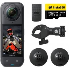Insta360 X5 Motorcycle Bundle aktiivsuskaamera 72 MP 8K Ultra HD 25,4 / 1,28 mm (1 / 1.28") WiFi 500 g