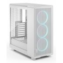 Fractal Design Epoch White TG RGB Clear Tint Fractal Design Epoch White TG RGB Clear Tint