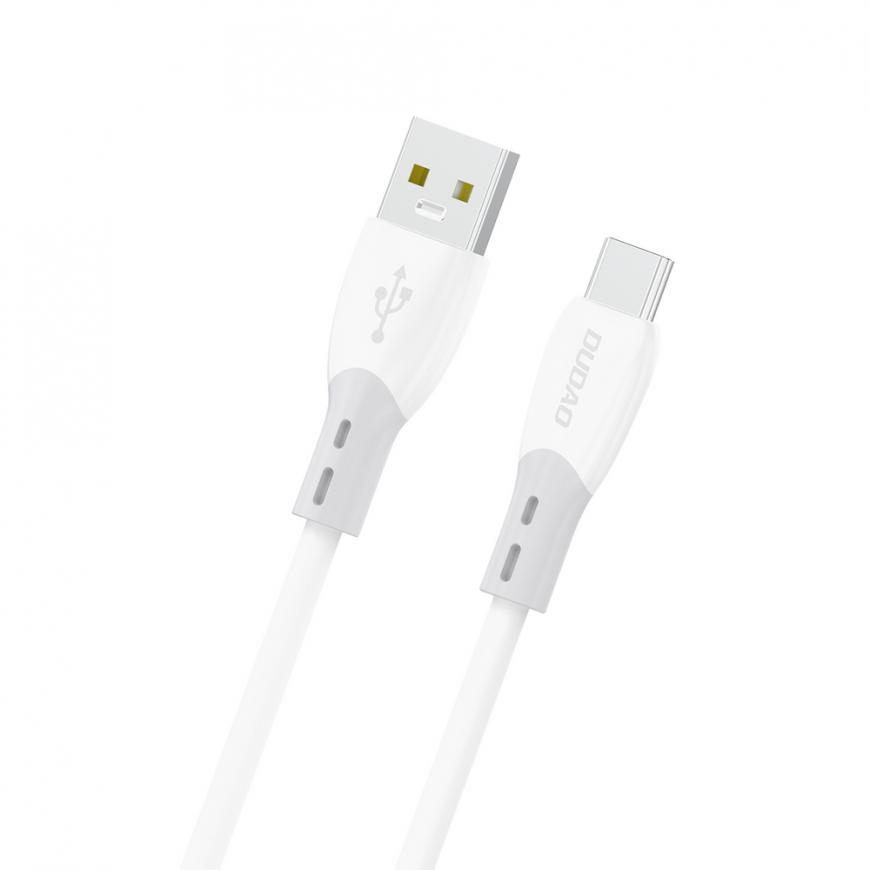 Dudao L25ST 5 A USB-A - USB-C Cable with Soft Silicone Braid 1 m