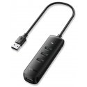 Ugreen 10915 keskitin USB 3.2 Gen 1 (3.1 Gen 1) Type-A 5000 Mbit/s musta Ugreen 10915 keskitin USB 3.2 Gen 1 (3.1 Gen 1) Type-A 5000 Mbit/s musta