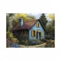 Dino puzzle 500 pcs: blue house Dino puzzle 500 pcs: blue house