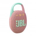 JBL Clip 5 Kannettava monokaiutin Minttu, Vaaleanpunainen 7 W JBL Clip 5 Kannettava monokaiutin Minttu, Vaaleanpunainen 7 W