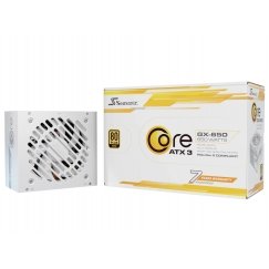 Seasonic CORE GX-650 barošanas avotu vienība 650 W 20+4 pin ATX ATX Balts
