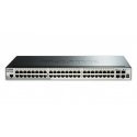 D-Link DGS-1510-52X verkkokytkin Hallittu L3 Gigabit Ethernet (10/100/1000) 1U musta D-Link DGS-1510-52X verkkokytkin Hallittu L3 Gigabit Ethernet (10/100/1000) 1U musta
