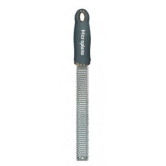 Microplane Zester Мелкая терка Антрацит, Серый, Нержавеющая сталь