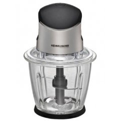 Rommelsbacher MZ 500 elektroninen ruoanpilkkoja 1,5 L 500 W musta, Ruostumaton teräs
