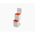 Joseph Joseph Totem Compact 40L Stone Waste & Recycling Bin Joseph Joseph Totem Compact 40L Stone Waste & Recycling Bin