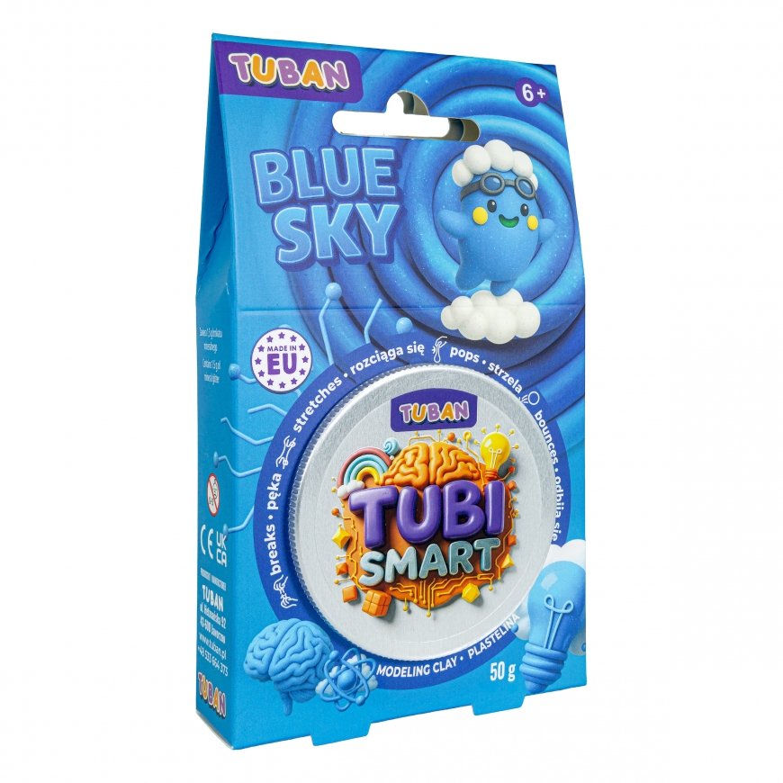 Tuban TUBI SMART BLUE SKY Modelinas 50 g Mėlyna – 2