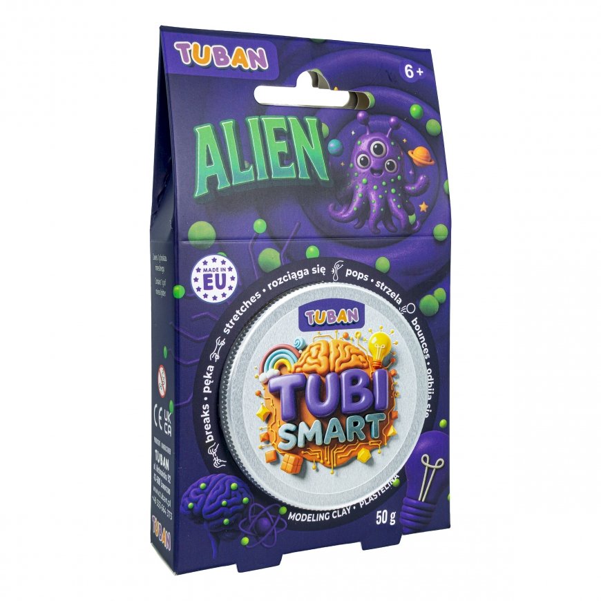 Tuban TUBI SMART MODELING CLAY – ALIEN 50 g – 2