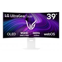 LG 39GX90SA-W монитор для ПК 99,1 cm (39") 3440 x 1440 пикселей Wide Quad HD OLED Белый