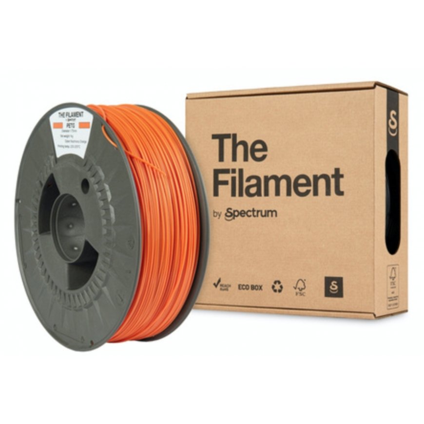 Spectrum Filaments TF-24024 3D printing material Polyethylene Terephthalate Glycol (PETG) Orange 1 k