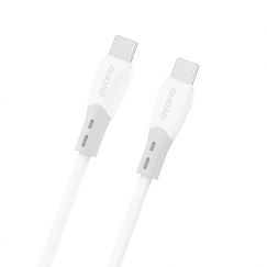 Dudao L25SC 60W USB-C - USB-C Cable with Soft Silicone Braid 2m