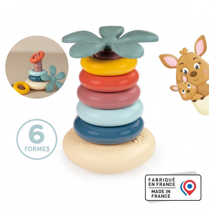 Smoby püramiidi Roly Poly - värikäs – 3