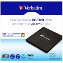 Verbatim 43886 optiskā iekārta (CD, DVD-RW, Blu-Ray) DVD±RW Melns Verbatim 43886 optiskā iekārta (CD, DVD-RW, Blu-Ray) DVD±RW Melns