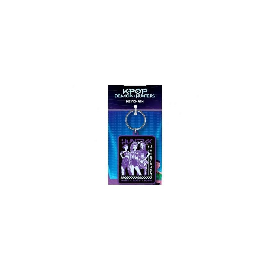 K-POP Demon Hunters Huntrix PVC keychain – 2